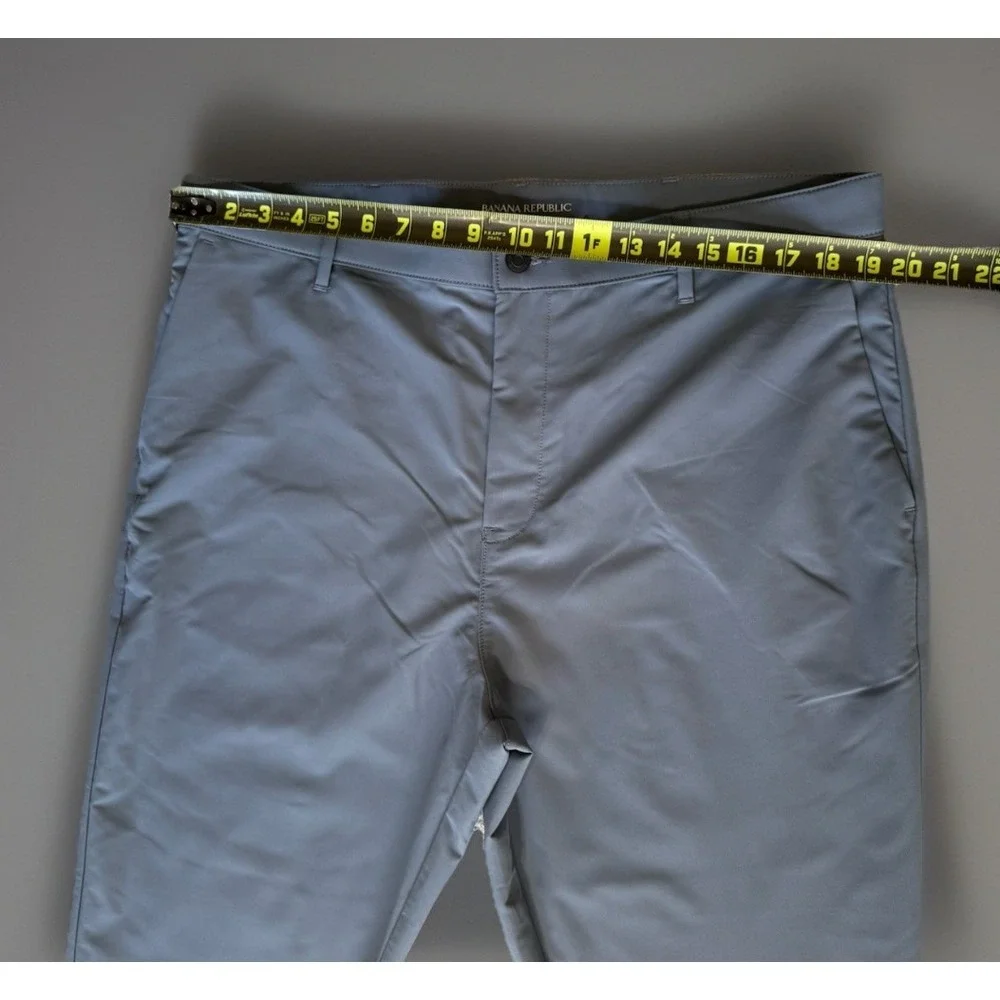 NWT Banana Republic Tech Performance Pants Blue Mens Size‎ 40x32